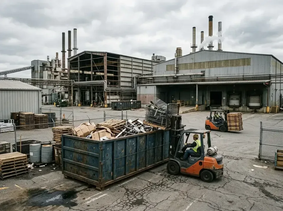industrial-factory-scrap-conta-003 — frequently asked questions, Cheap Roll-off Dumpster Rentals in Streator, IL